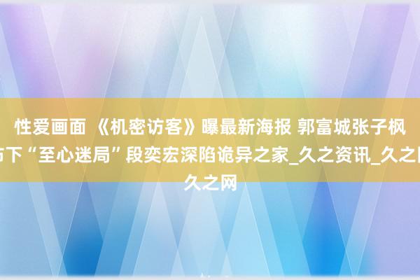 性爱画面 《机密访客》曝最新海报 郭富城张子枫布下“至心迷局”段奕宏深陷诡异之家_久之资讯_久之网