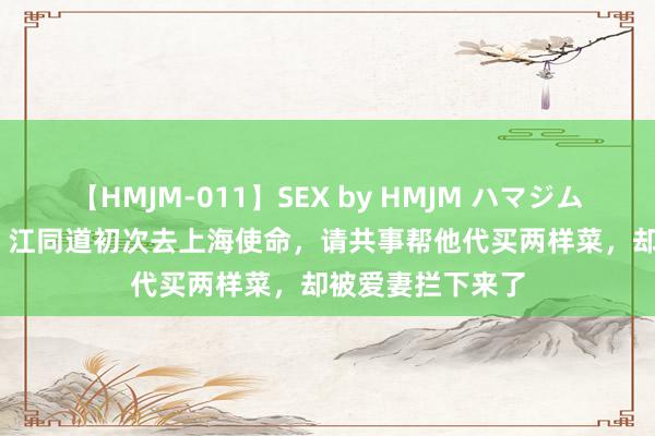 【HMJM-011】SEX by HMJM ハマジムベスト09 6時間 江同道初次去上海使命，请共事帮他代买两样菜，却被爱妻拦下来了