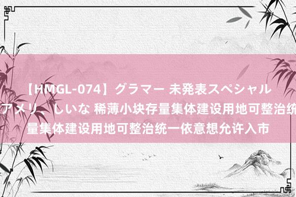 【HMGL-074】グラマー 未発表スペシャル 7 ゆず、MARIA、アメリ、しいな 稀薄小块存量集体建设用地可整治统一依意想允许入市